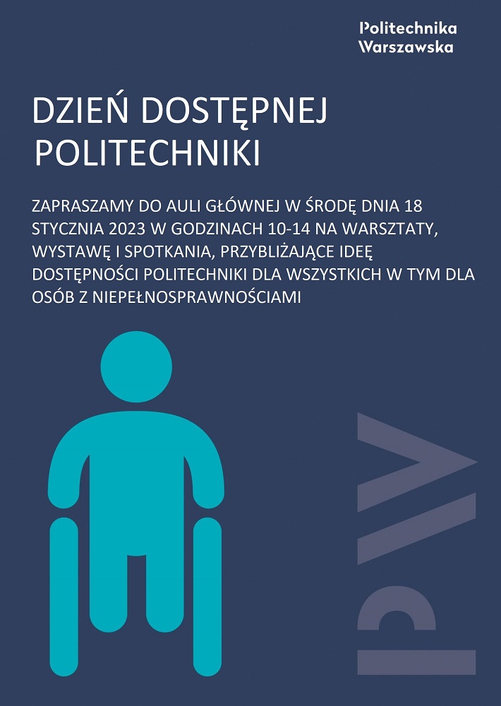 Grafika Dnia Dostępności Politechniki