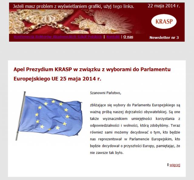 Newsletter KRASP