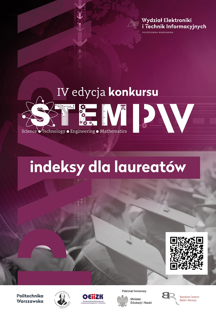 Grafika konkursu STEM PW