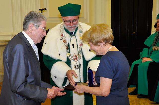 Wręczenie Medalu PW Pani Elżbiecie Dudzińskiej